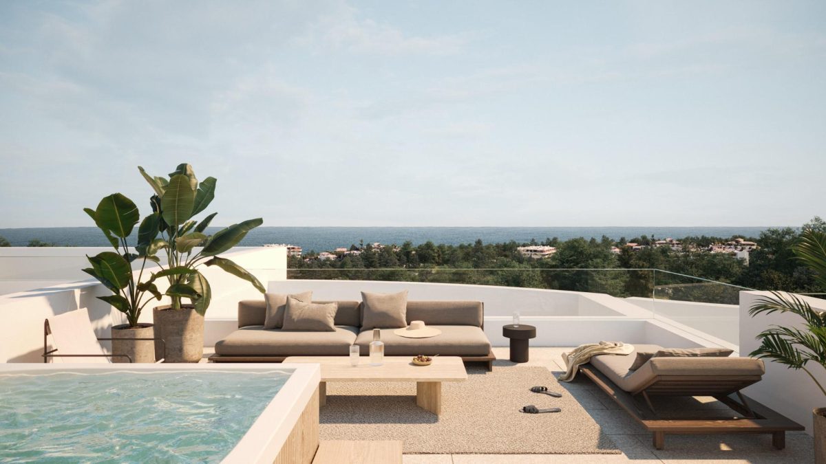Viviendas de diseño escandinavo a minutos de Marbella, con vistas al mar y alto confort — Foto 4