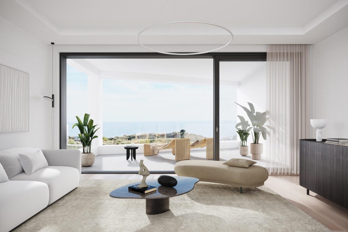 Viviendas de diseño escandinavo a minutos de Marbella, con vistas al mar y alto confort — Foto 7