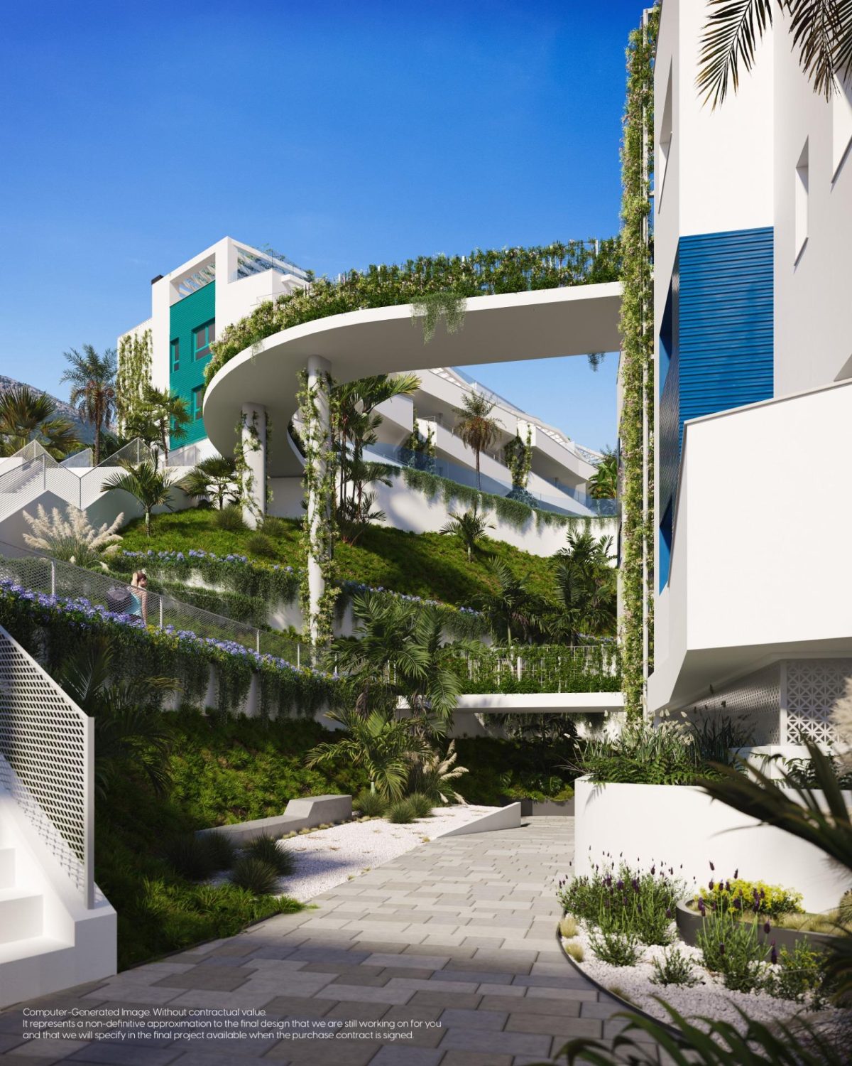 Apartamento en maravillosa promoción de 20 viviendas de 2 y 3 dormitorios en Mijas — Foto 8