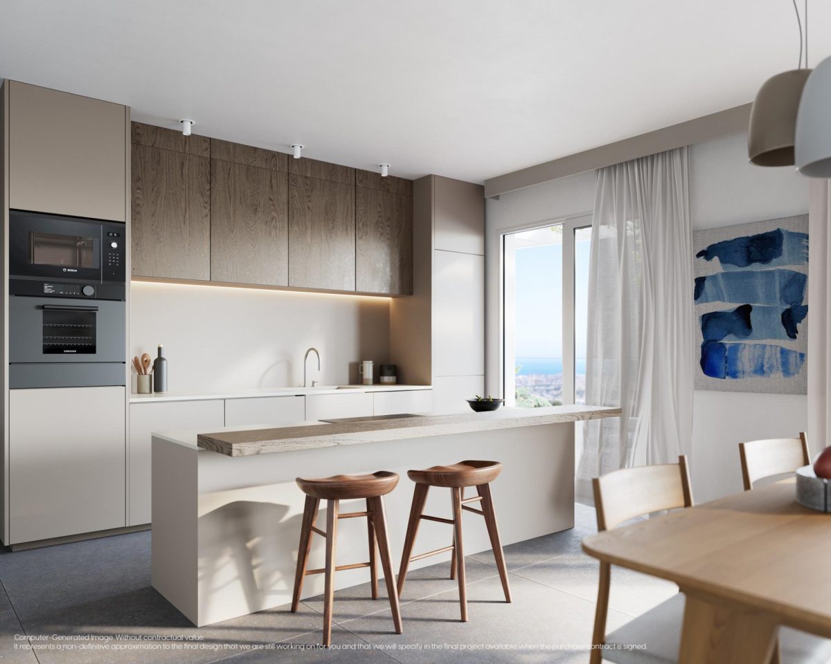 Apartamento en maravillosa promoción de 20 viviendas de 2 y 3 dormitorios en Mijas — Foto 12