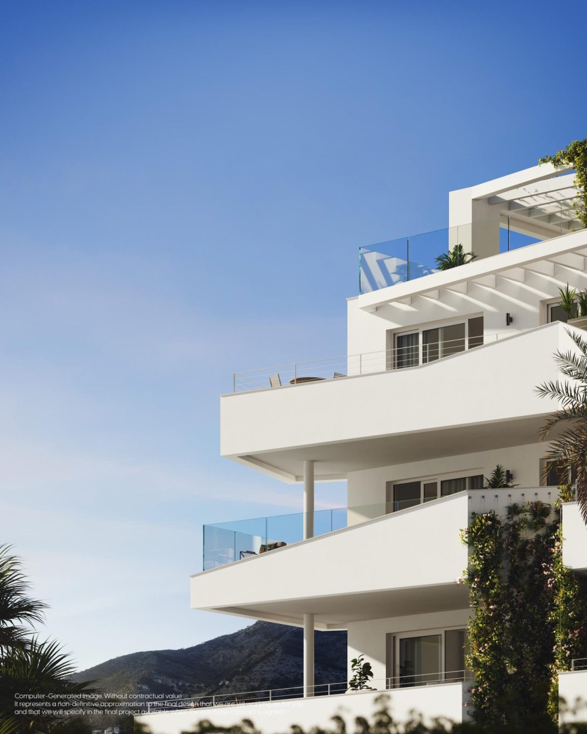 Apartamento en maravillosa promoción de 20 viviendas de 2 y 3 dormitorios en Mijas — Foto 7
