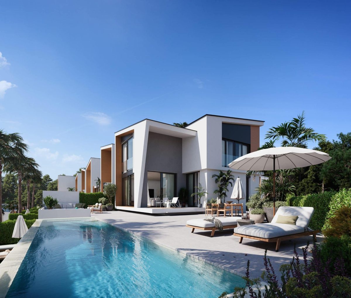 OBRA NUEVA DE VILLAS EN EL CHAPARRAL — Foto 1