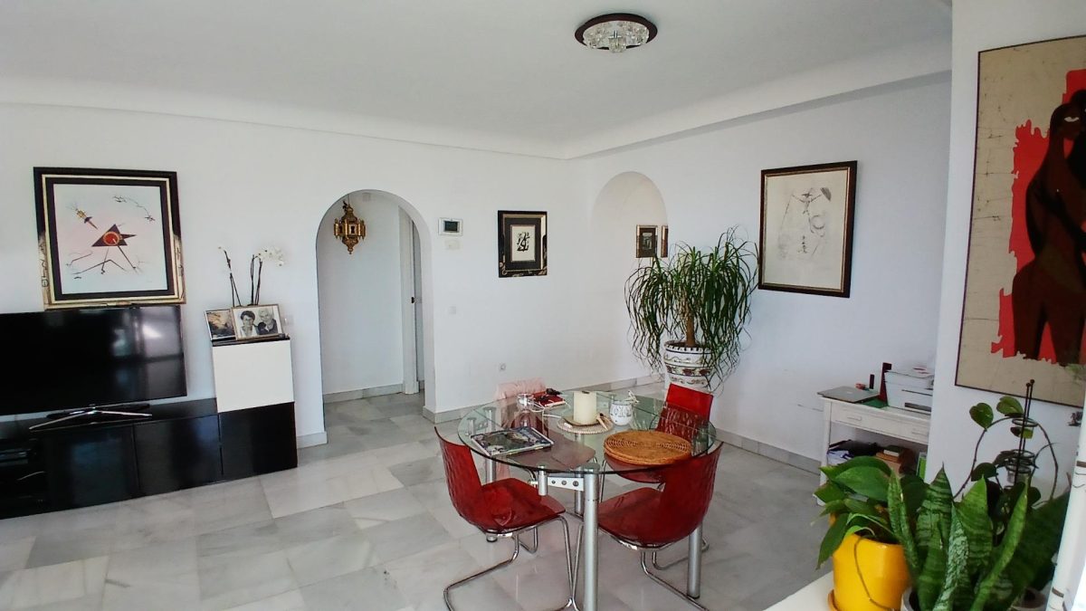 Fabuloso piso en Mijas Pueblo con increíbles vistas al mar — Foto 9