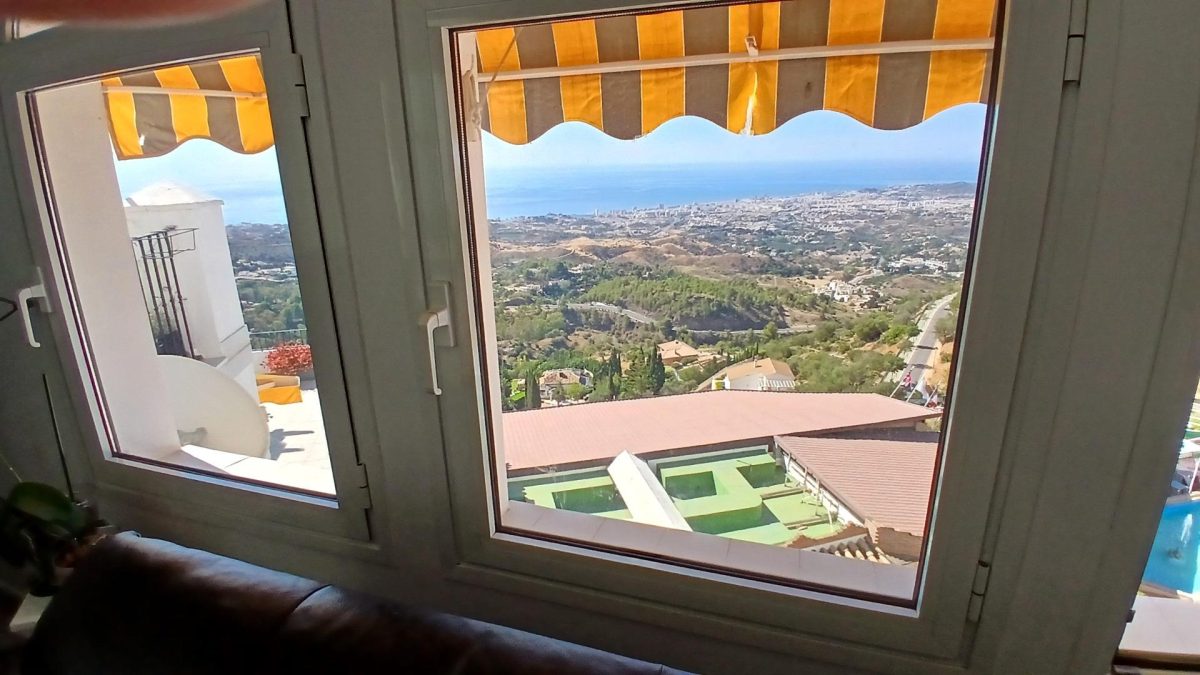 Fabuloso piso en Mijas Pueblo con increíbles vistas al mar — Foto 6