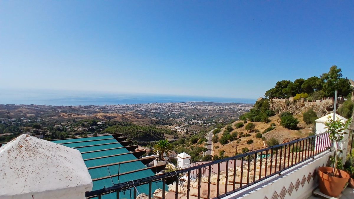 Fabuloso piso en Mijas Pueblo con increíbles vistas al mar — Foto 15