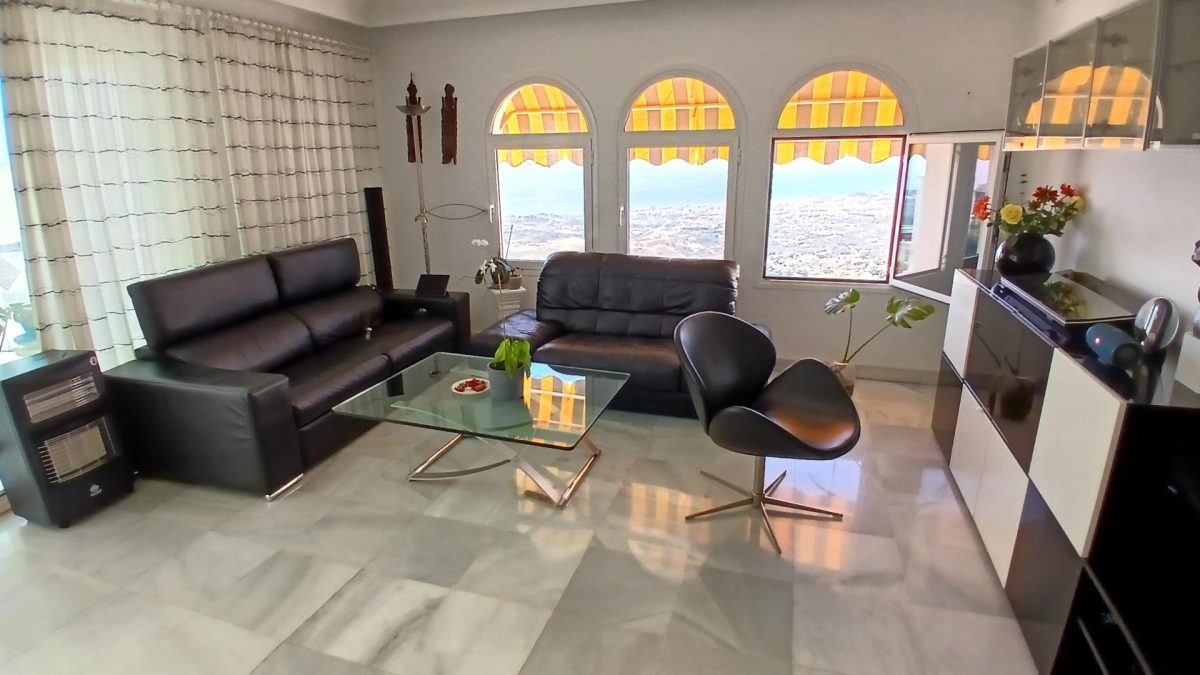 Fabuloso piso en Mijas Pueblo con increíbles vistas al mar — Foto 4