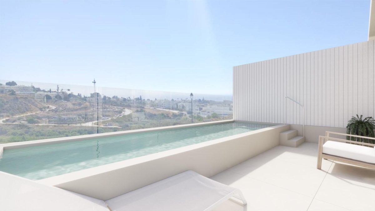 Exclusivas Villas Adosadas en el Oeste de Estepona: Diseño Contemporáneo y Vistas Inigualables — Foto 4