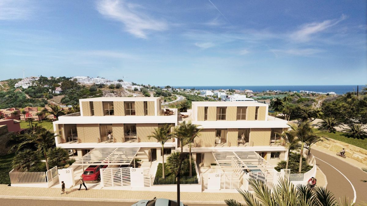 Exclusivas Villas Adosadas en el Oeste de Estepona: Diseño Contemporáneo y Vistas Inigualables — Foto 2