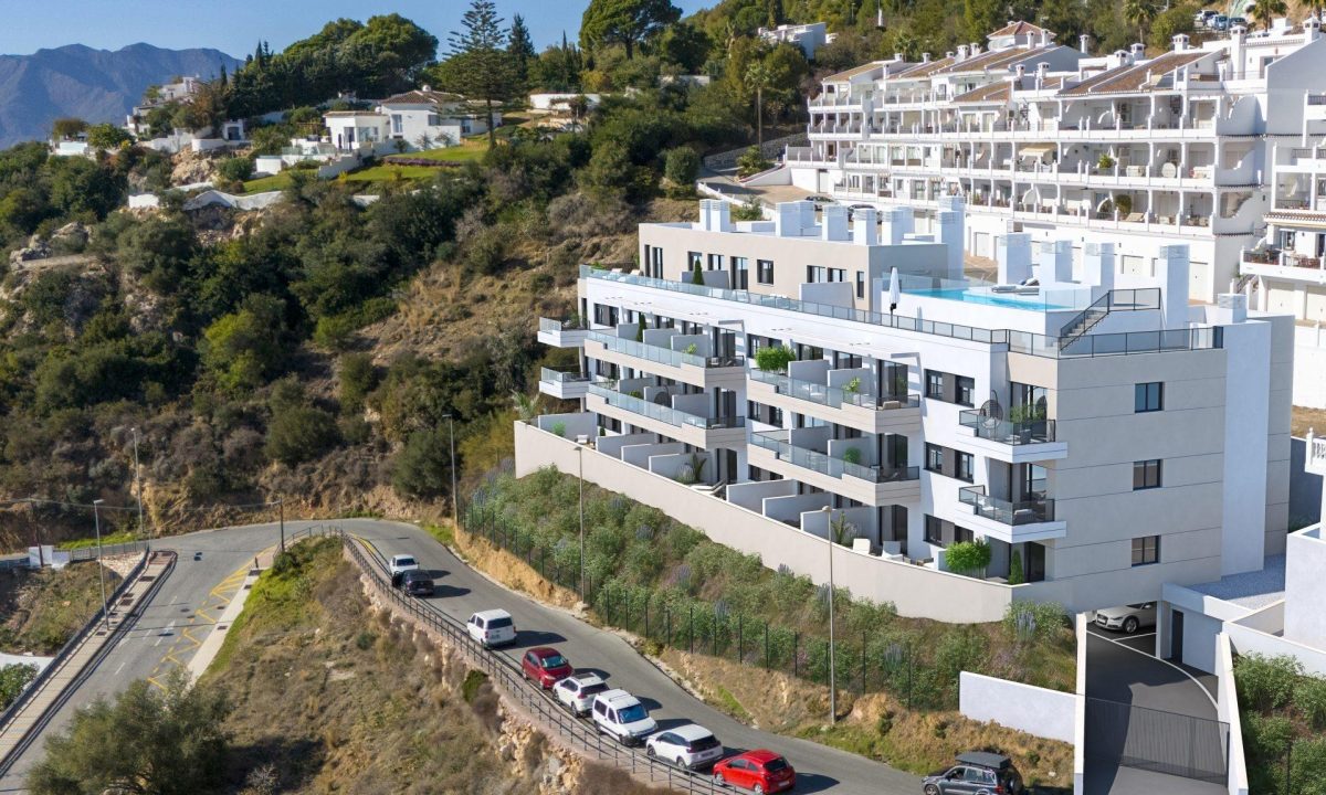 Exclusivo Residencial en Mijas: 29 Viviendas con Vistas al Mar y Piscina en la Azotea — Foto 6