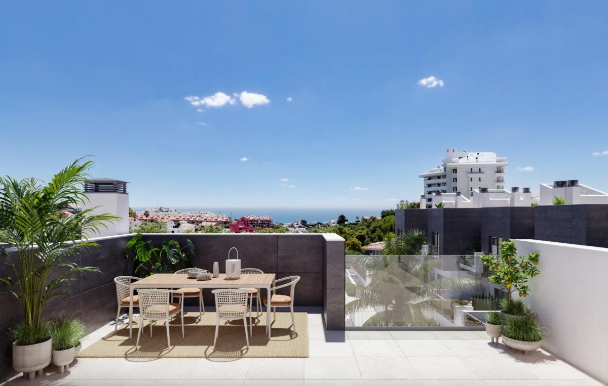 Exclusivas Villas Adosadas con Vistas al Mar en Fuengirola — Foto 10