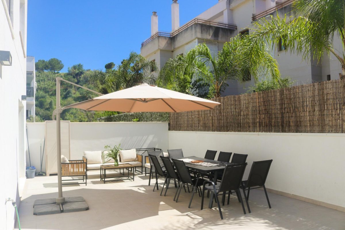 Bajo con Jardín Privado de 100 m² en Mijas | Urbanización Nueva con Piscina en Lagarejo, Costa del Sol — Foto 2