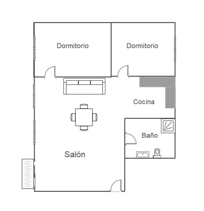 CÉNTRICO APARTAMENTO DE 2 DORMITORIOS EN FUENGIROLA  (4ª PLANTA SIN ASCENSOR) — Foto 11