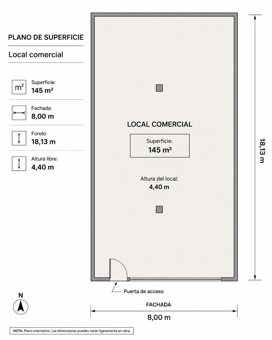 Local comercial con vado y posibilidad de cambio de uso a 2 viviendas en Fuengirola | Costa del Sol — Foto 10
