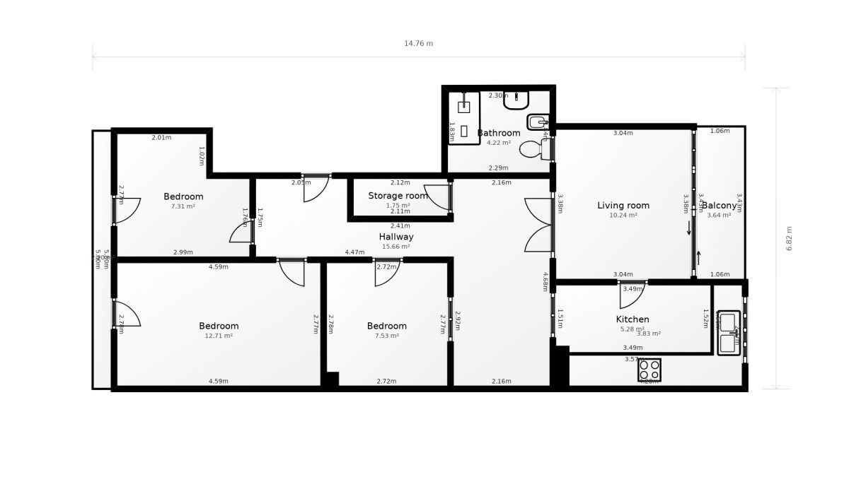 Apartment en venta en Valencia — Foto 39