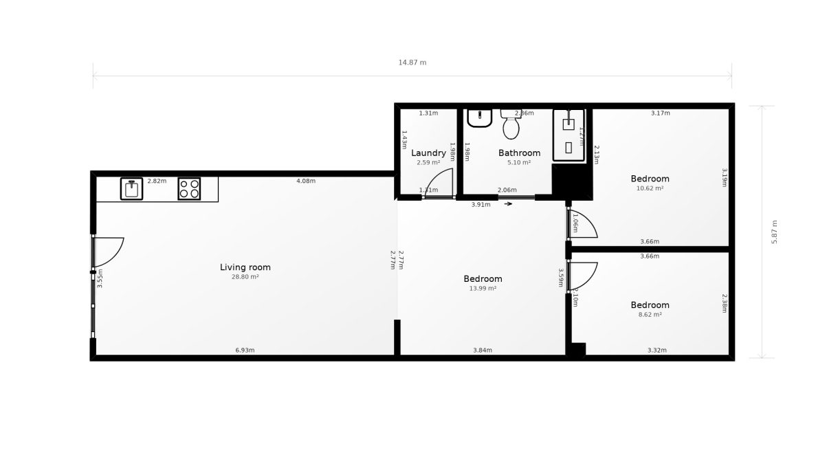 Apartment en venta en Valencia — Foto 25