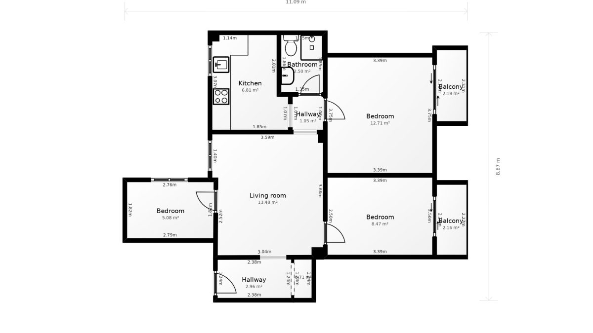Apartment en alquiler en Valencia — Foto 25
