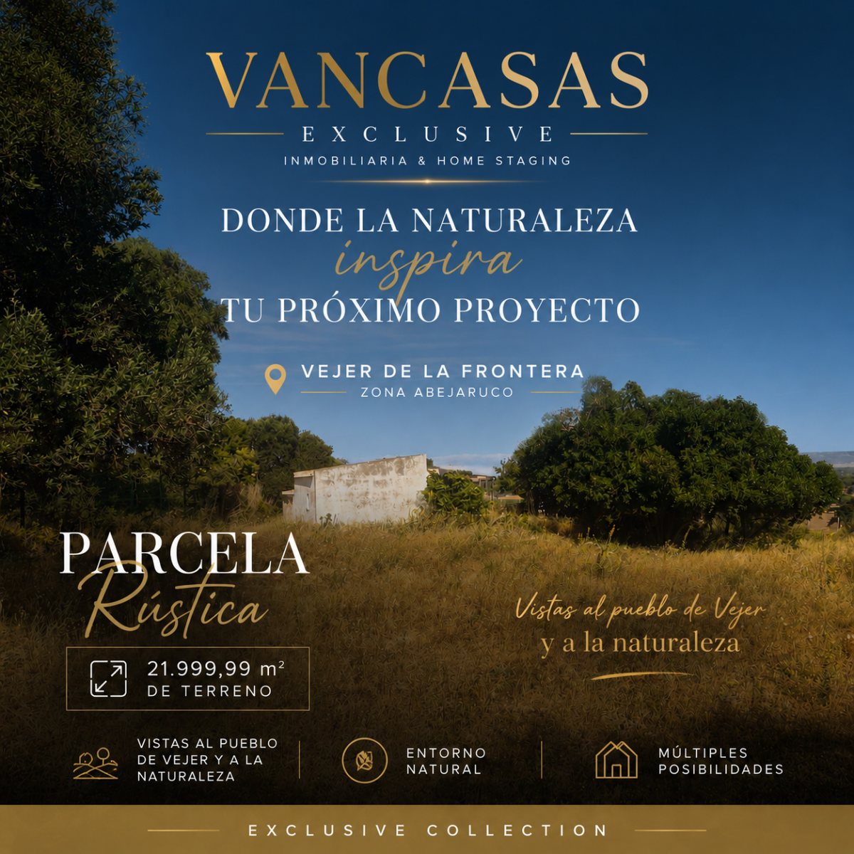 Venta Terreno Vejer de la Frontera 22000 m² de naturaleza