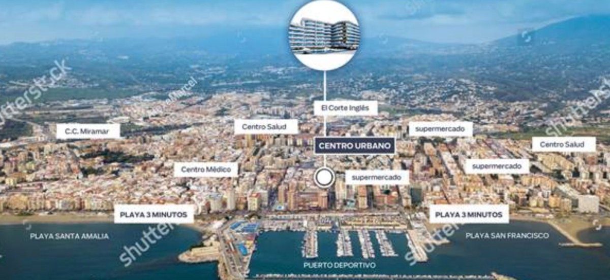 Tu nuevo hogar a estrenar en Fuengirola CentroDescubre este espectacular piso a estrenar de 2 habitaciones con una ampli — Foto 6
