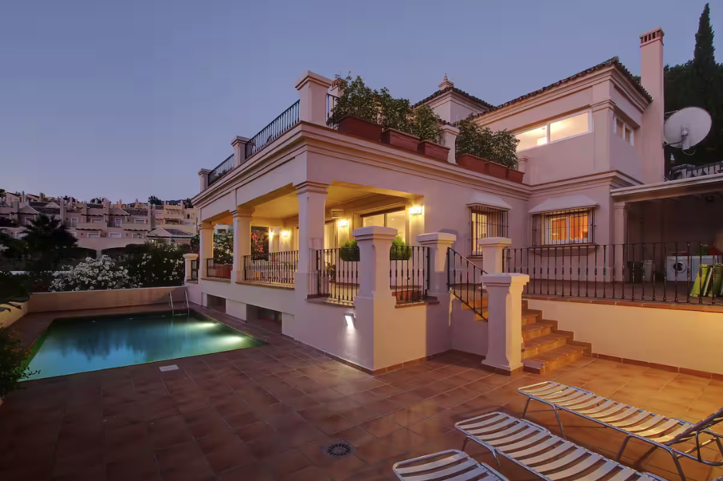Alquiler Villa Marbella Nueva Andalucía Piscina Privada — Foto 2