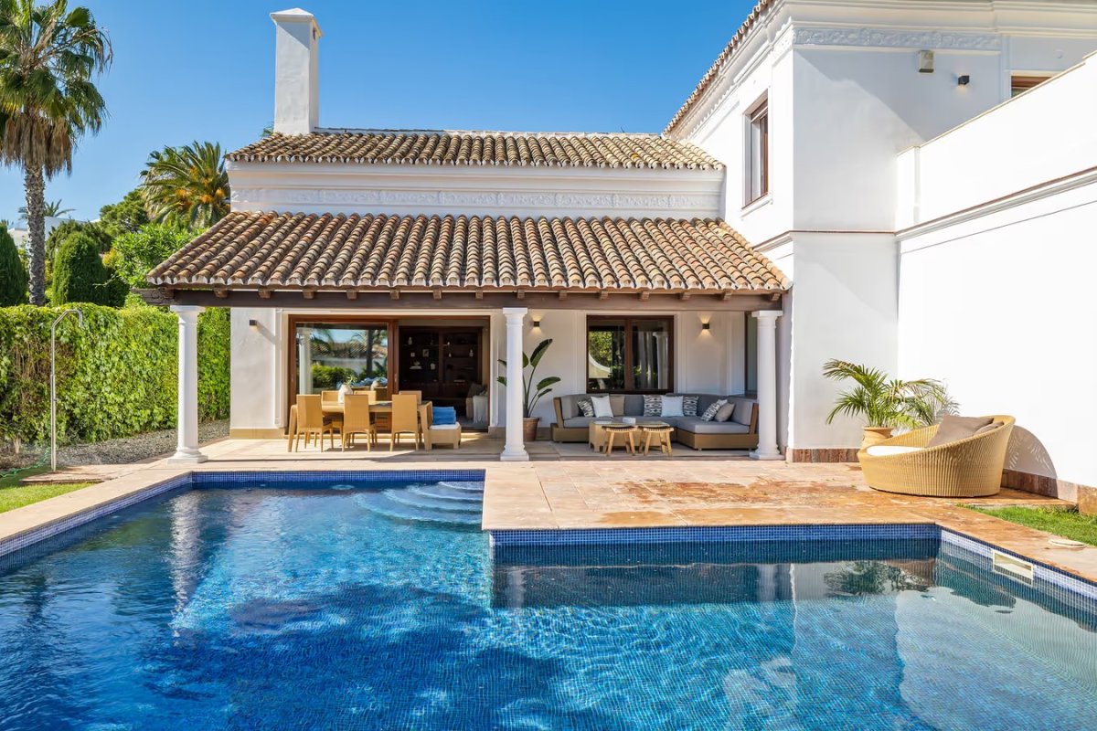 Alquiler Villa Marbella Milla de Oro Piscina privada — Foto 3