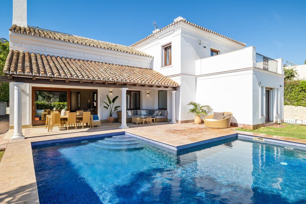 Alquiler Villa Marbella Milla de Oro Piscina privada — Foto 1