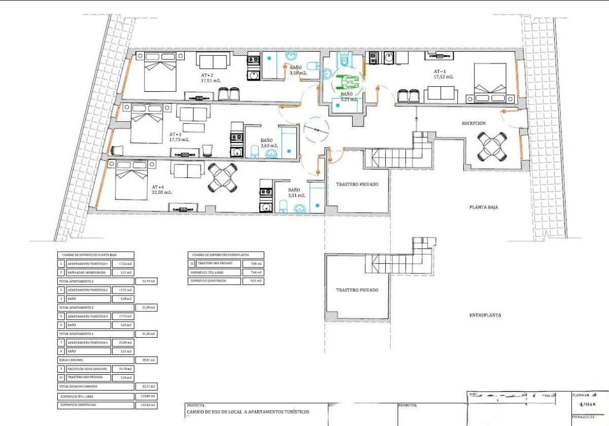VENTA DE 4 ESTUDIOS EN UN MISMO BLOQUE CON LICENCIA AT EN MÁLAGA — Foto 10