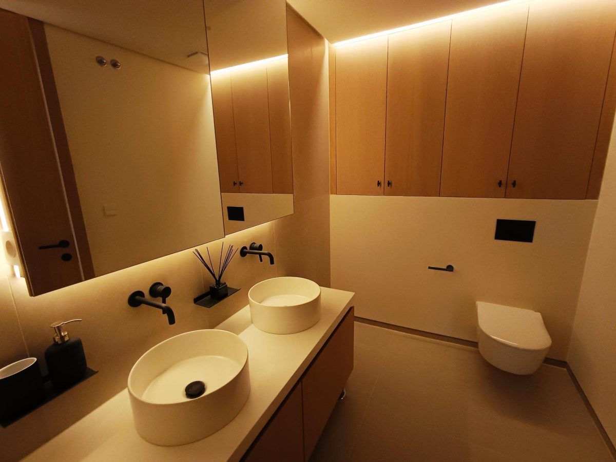 Exclusivo piso de tres dormitorios en Málaga Towers, con vistas frontales al mar, Costa del sol — Foto 17