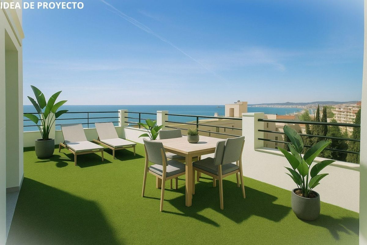 ALQUILER LARGA TEMPORADA CON VISTAS AL MAR Y AMPLIA TERRAZA EN TORREQUEBRADA — Foto 20