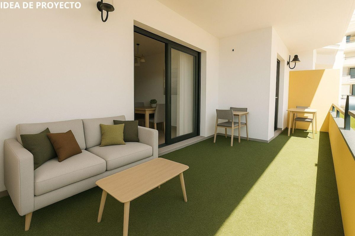 ALQUILER LARGA TEMPORADA CON VISTAS AL MAR Y AMPLIA TERRAZA EN TORREQUEBRADA — Foto 5