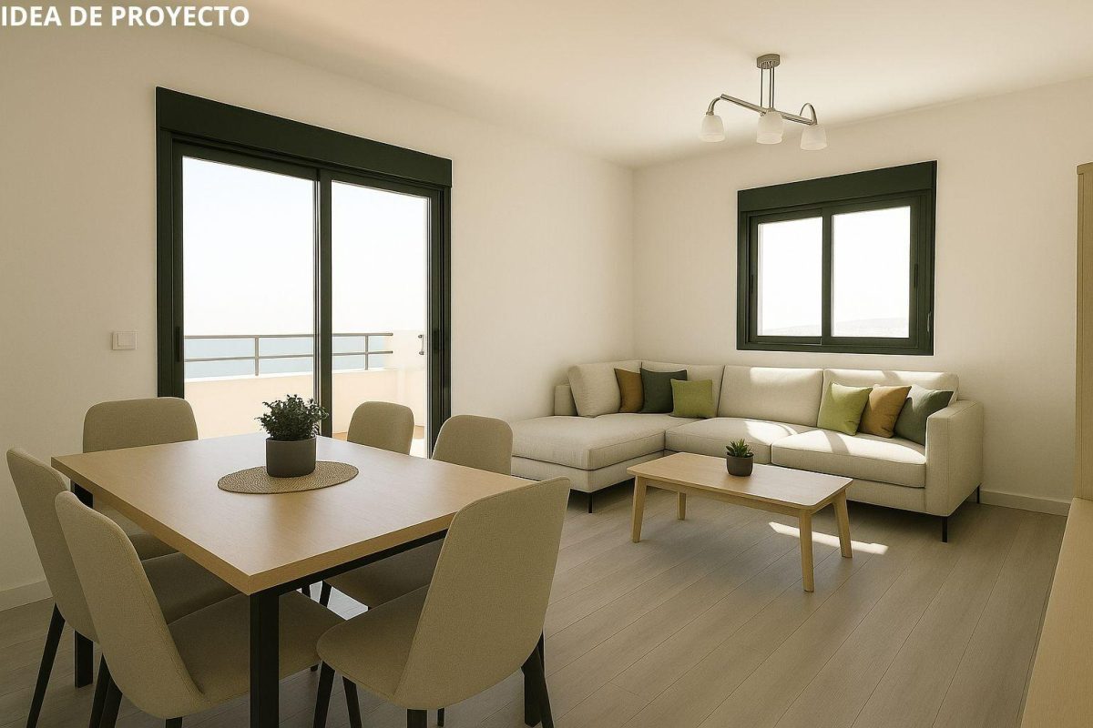 ALQUILER LARGA TEMPORADA CON VISTAS AL MAR Y AMPLIA TERRAZA EN TORREQUEBRADA — Foto 27