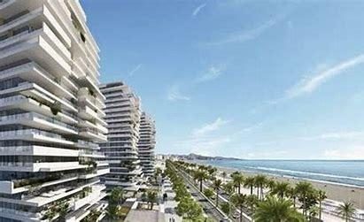 Exclusivo piso de tres dormitorios en Málaga Towers, con vistas frontales al mar, Costa del sol — Foto 1