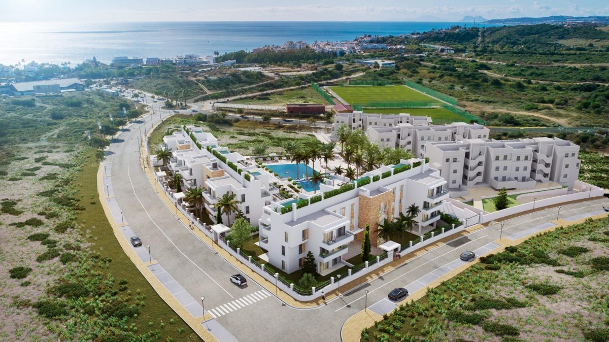 Exclusivo apartamento de lujo en  Estepona | 3 dormitorios, vistas al mar y a la montaña. — Foto 28