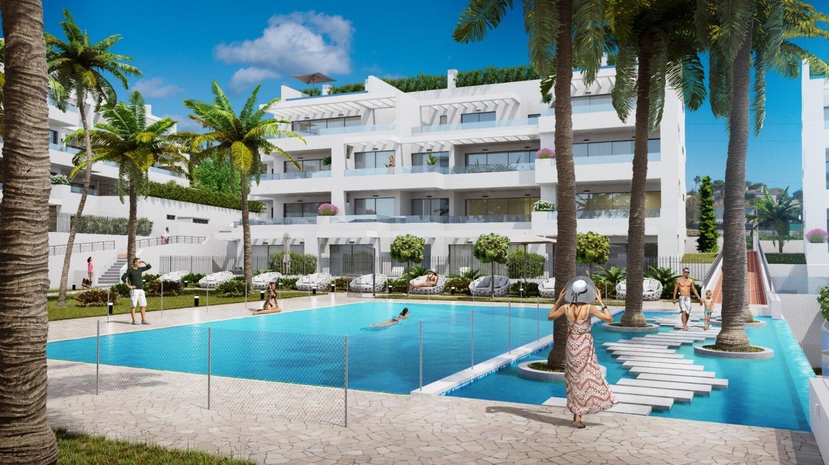 Exclusivo apartamento de lujo en  Estepona | 3 dormitorios, vistas al mar y a la montaña. — Foto 1