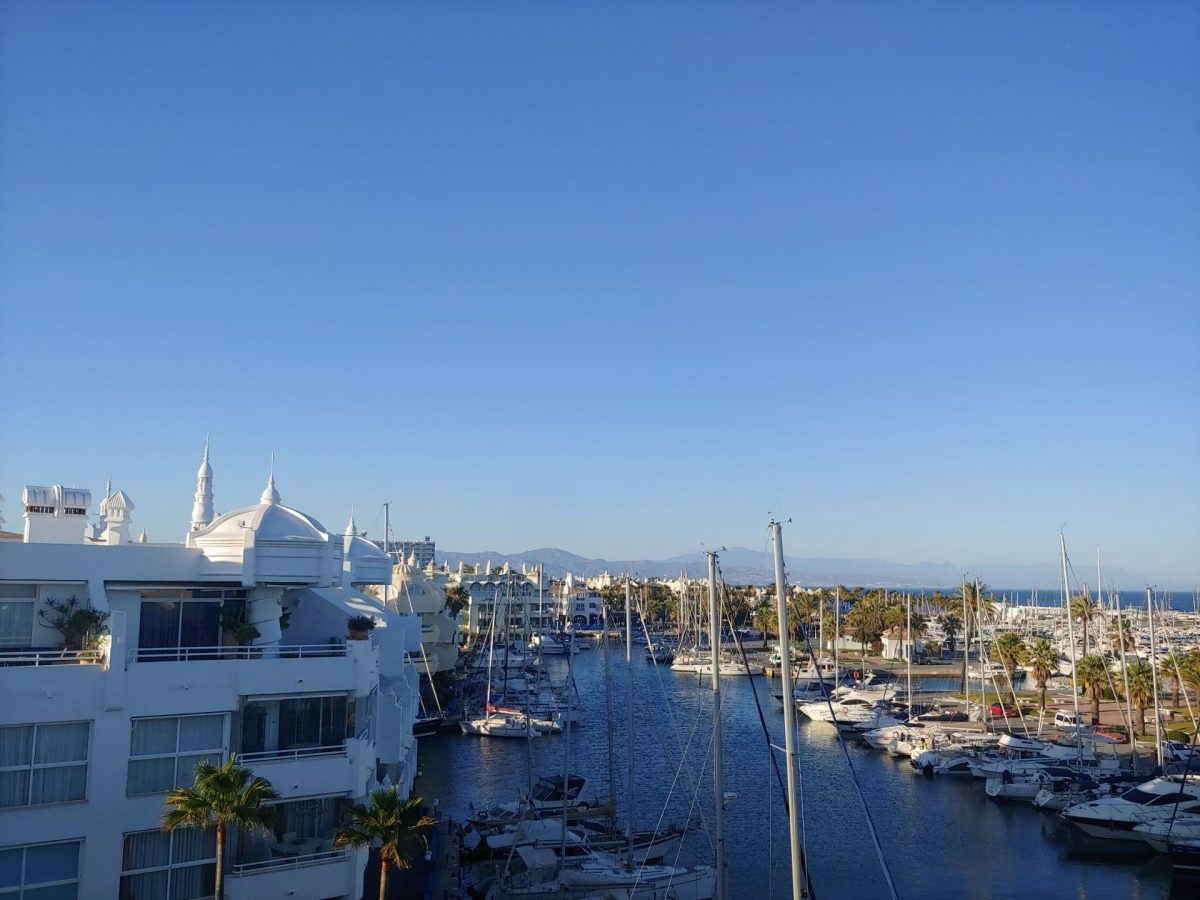 Piso con vistas al mar en Puerto Marina, Benalmádena, Costa del Sol — Foto 5