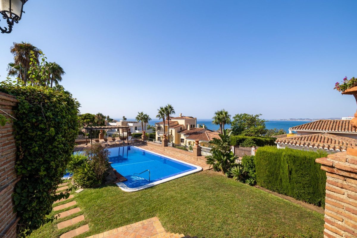 Villa de lujo en Benalmádena con vistas al mar en Benalmádena, Costa del sol — Foto 5