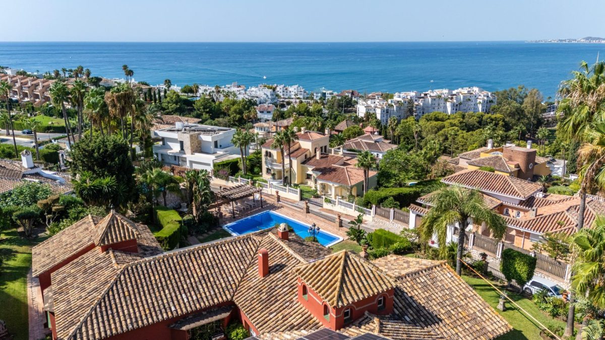 Villa de lujo en Benalmádena con vistas al mar en Benalmádena, Costa del sol — Foto 2
