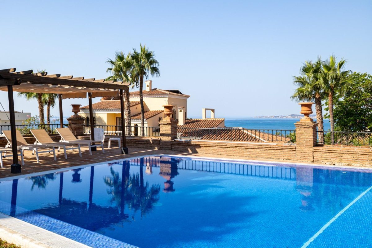 Villa de lujo en Benalmádena con vistas al mar en Benalmádena, Costa del sol — Foto 6