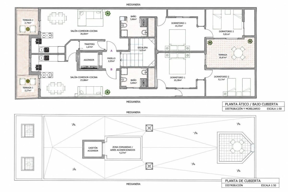 Apartamento de dos dormitorios en Fuengirola, Costa del sol — Foto 14