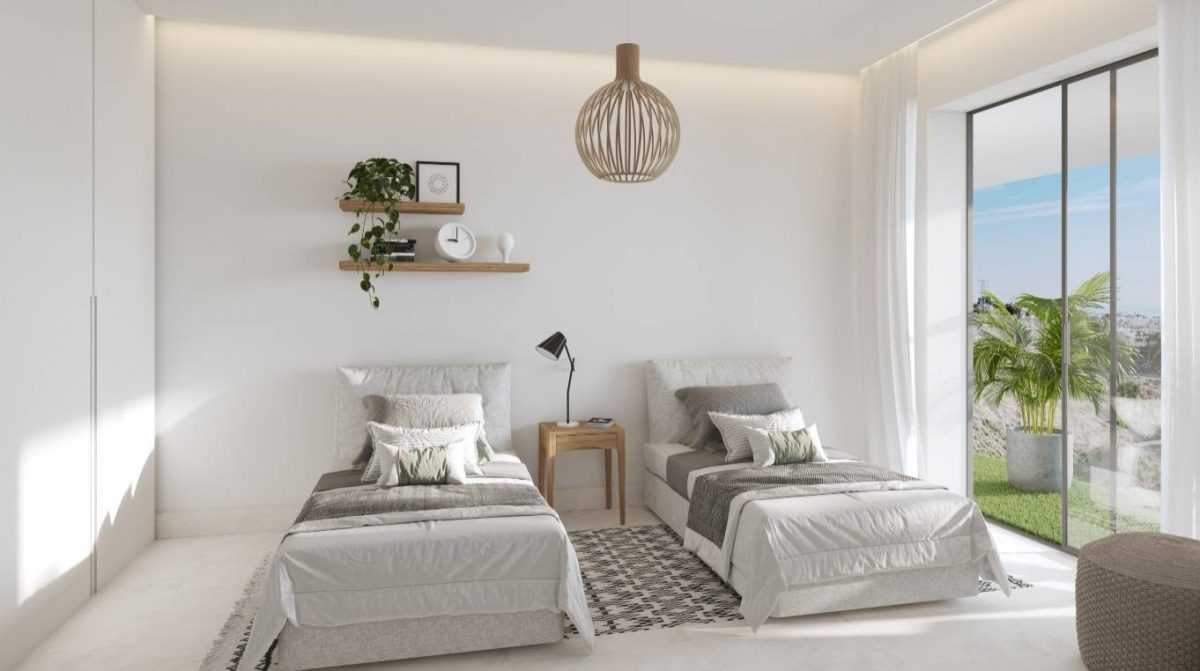 Villa de diseño con vistas panorámicas al mar en Fuengirola, Higuerón, Costa del Sol — Foto 14
