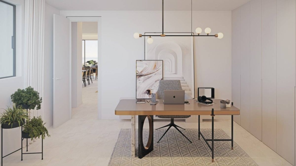 Villa de diseño con vistas panorámicas al mar en Fuengirola, Higuerón, Costa del Sol — Foto 17