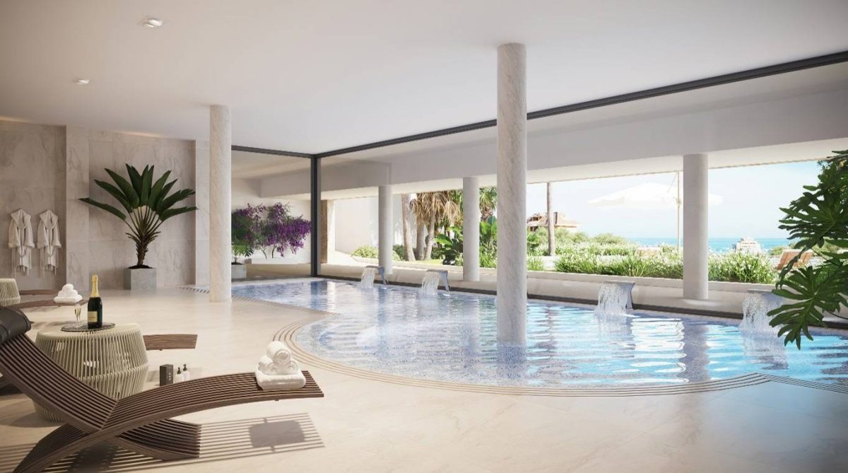 Villa de diseño con vistas panorámicas al mar en Fuengirola, Higuerón, Costa del Sol — Foto 8