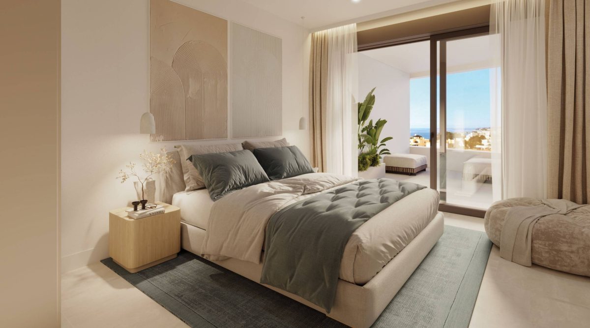 Villa de lujo de 3 dormitorios con vistas al mar en Fuengirola, Costa del Sol — Foto 9