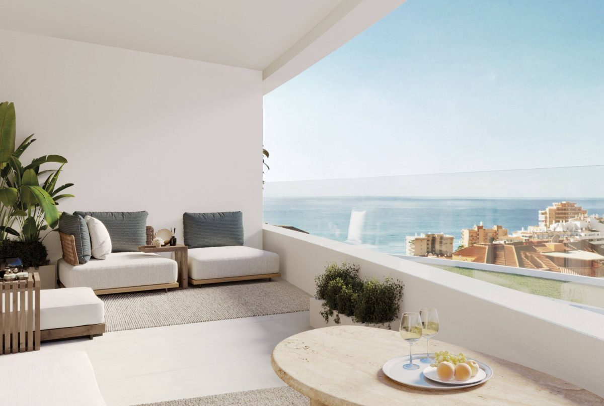 Villa de lujo de 3 dormitorios con vistas al mar en Fuengirola, Costa del Sol — Foto 3