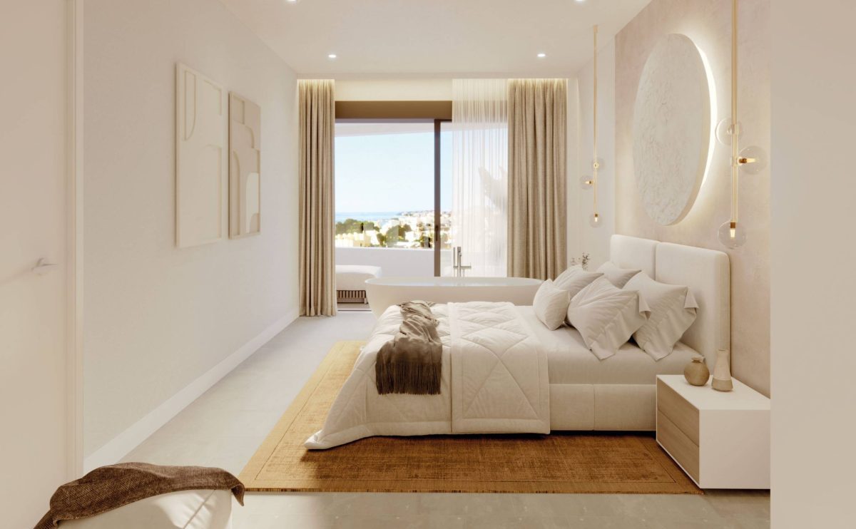 Villa de lujo de 3 dormitorios con vistas al mar en Fuengirola, Costa del Sol — Foto 11