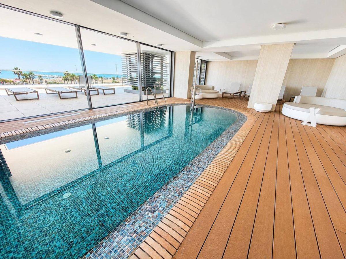 Exclusivo piso en esquina de 4 dormitorios con vistas panorámicas al mar en Málaga Towers, Costa del Sol — Foto 22