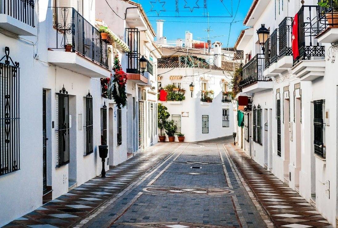 Parcela urbana exclusiva en Benalmádena Pueblo, residencial para dos viviendas unifamiliares — Foto 3