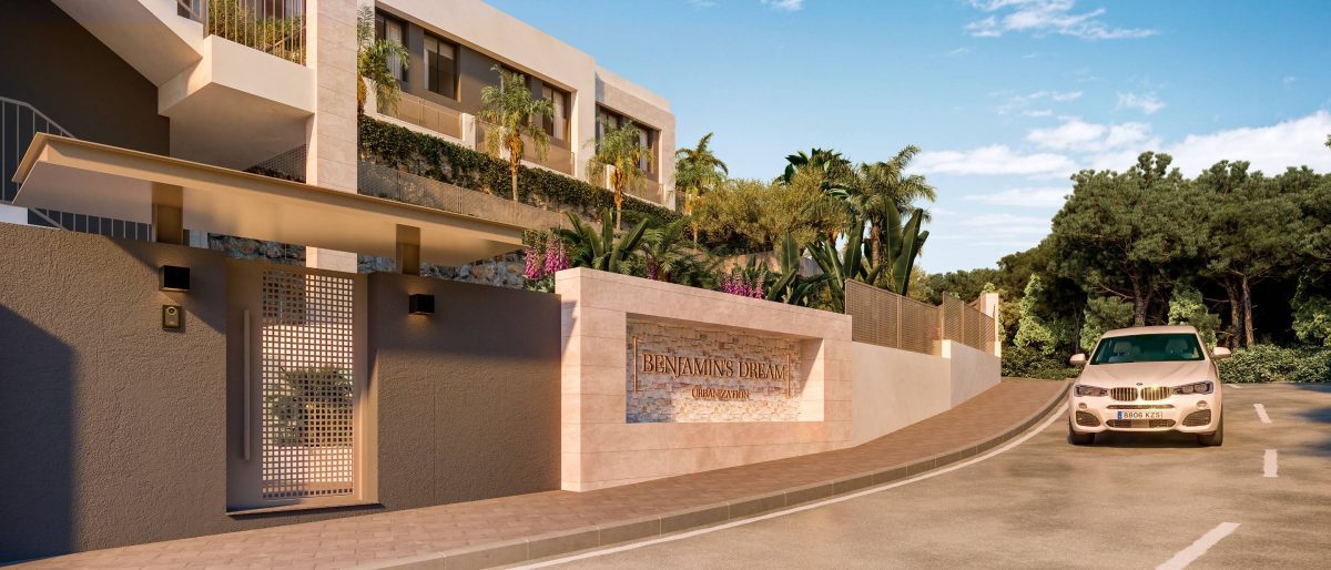 Casa adosada de 3 dormitorios con vistas al mar en Mijas Costa, Costa del Sol — Foto 17