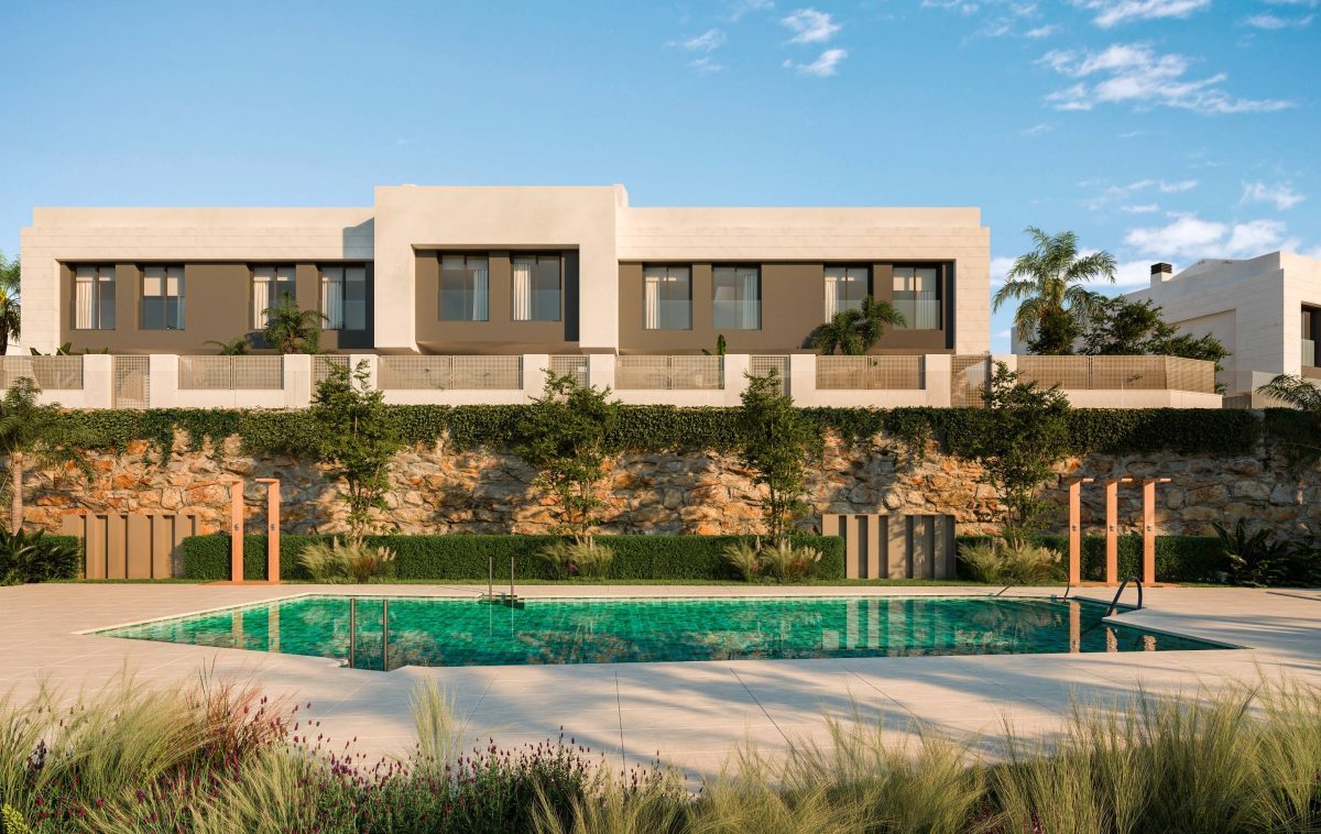 Casa adosada de 3 dormitorios con vistas al mar en Mijas Costa, Costa del Sol — Foto 14