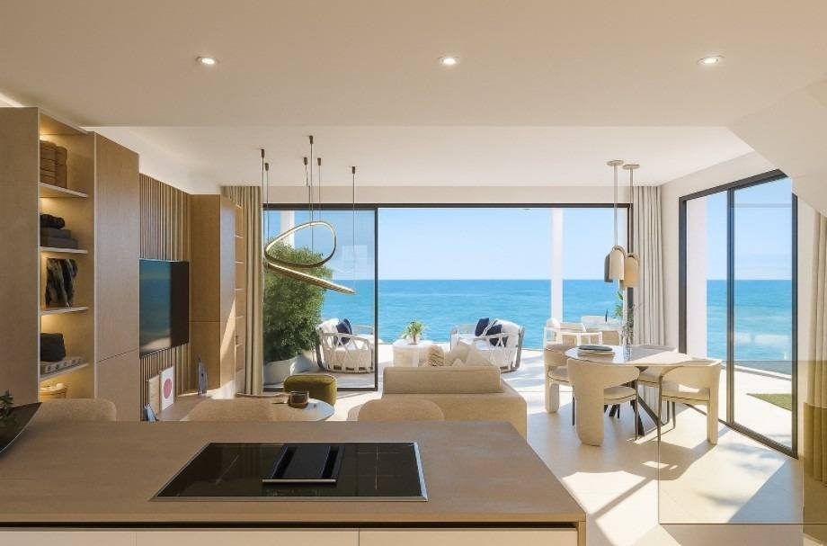 Casa adosada de 3 dormitorios con vistas al mar en Mijas Costa, Costa del Sol — Foto 8
