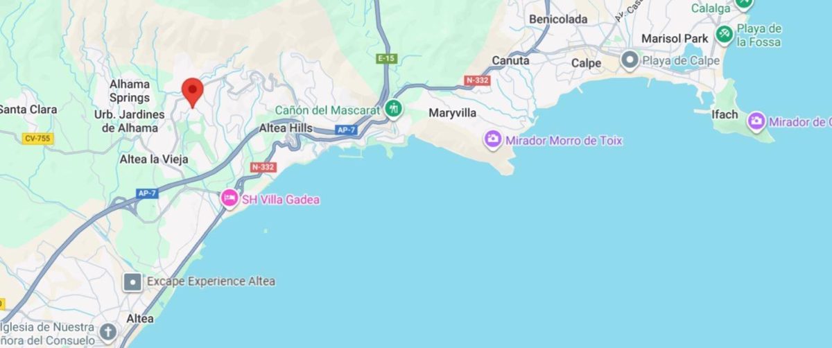 Lujosa Villa en Altea, Alicante — Foto 4